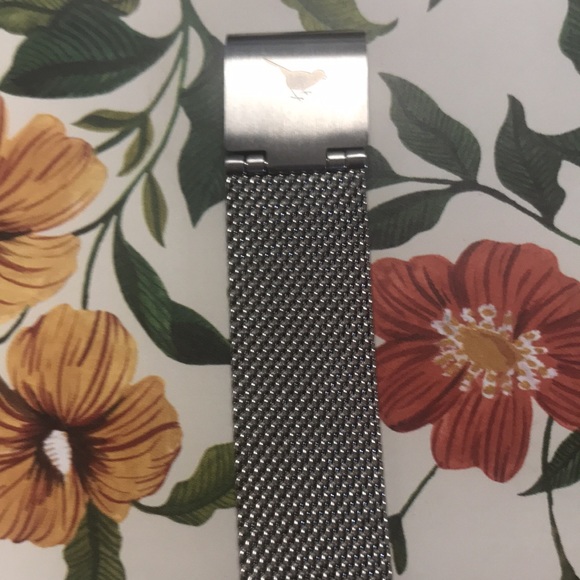 Olivia BurtonSunlight Florals Silvertone Bracelet Ladies Watch - Picture 7 of 8